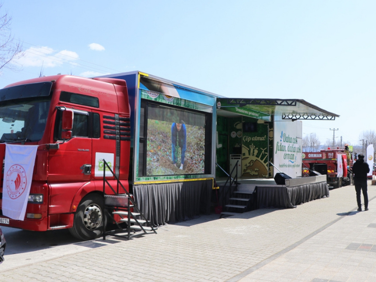 Yeşil Vatan Tırı Muğla'dan Yola Çıktı