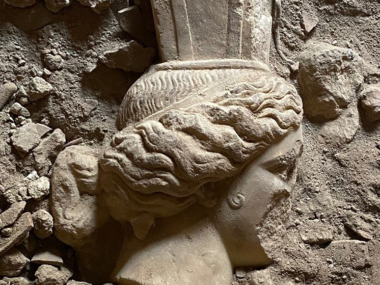 Antik Dönemin Sanat ve Ticaret Merkezi Knidos'ta Heykel Başları Bulundu