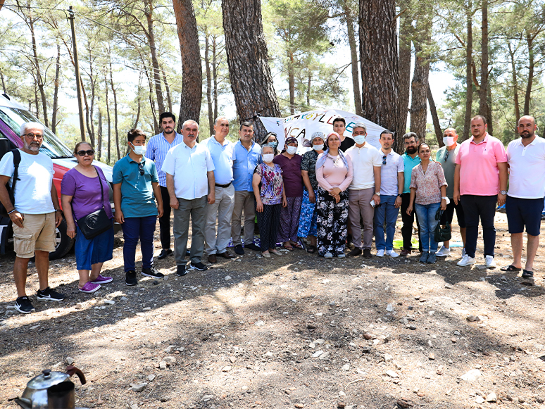 Marmaris Belediye Başkanı Oktay'dan İkizköylülere Destek