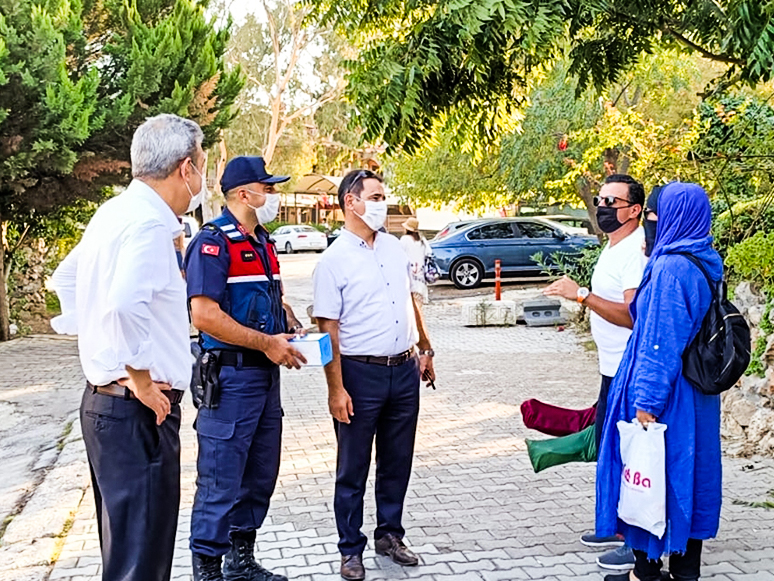 Sakin Kent Akyaka’da Koronavirüs Tedbirleri Denetimi