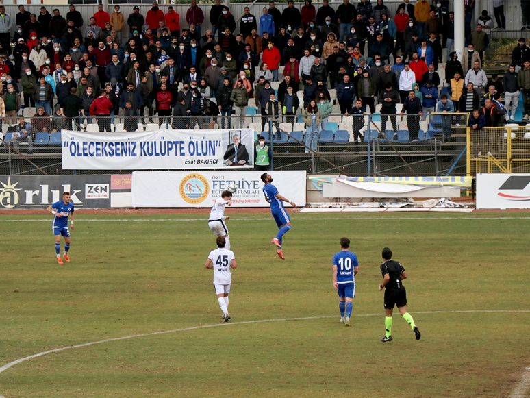 Fethiyespor, Belediye Derincespor'u 1-0 Yendi