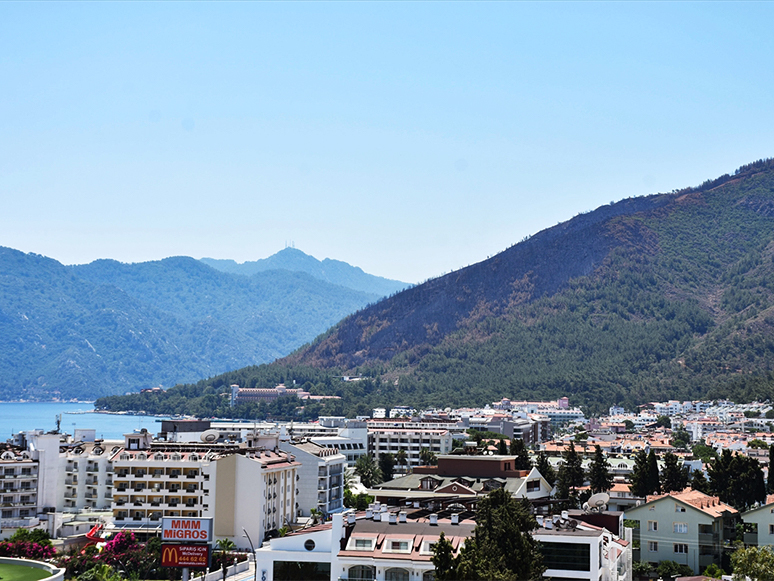 Marmaris'te Yanan Alan Ağaçlandırılıp, Yangında Hayatını Kaybeden İşçinin Adı Verilecek