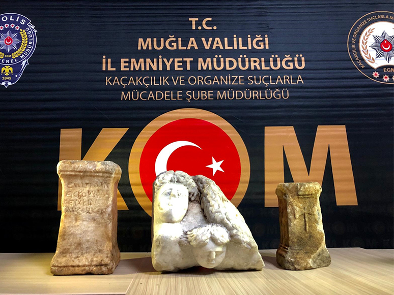 Muğla'da Tarihi Eser Kaçakçılığı 