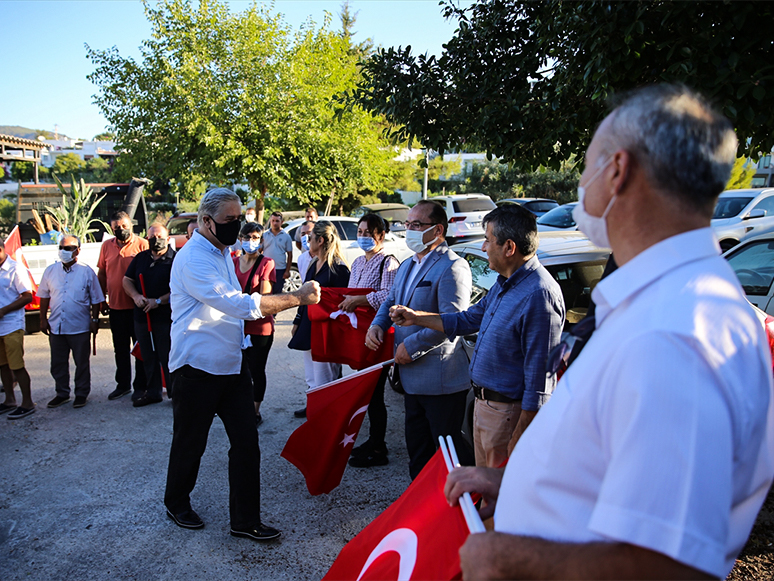 Bodrum Kaymakamı Bekir Yılmaz, Ankara'ya Uğurlandı