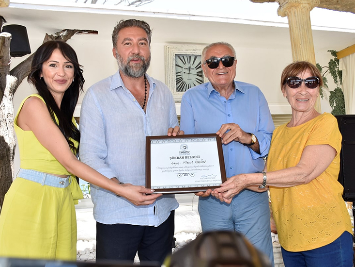 Türk Sanayici ve İşadamları Vakfı Başkanı Veli Sarıtoprak, Bodrum'u Ziyaret Etti