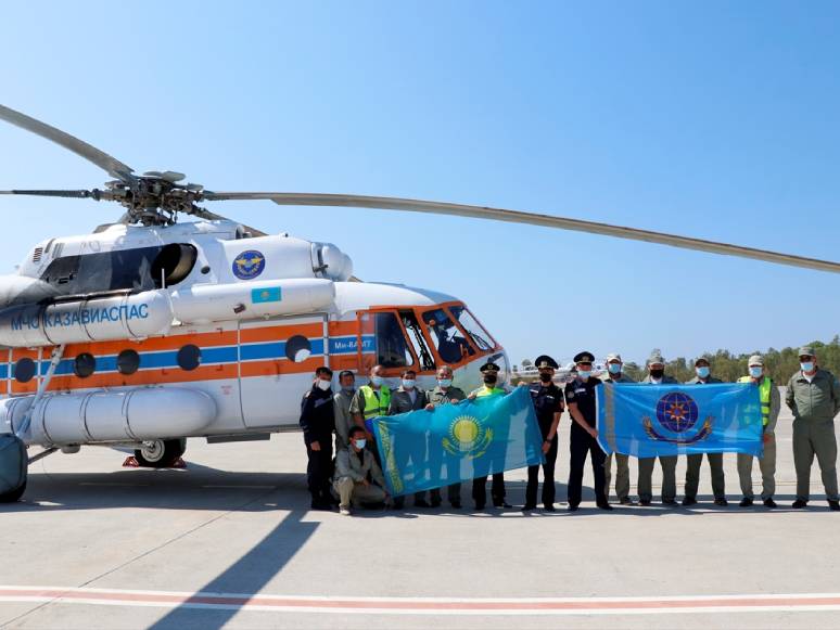 Kazakistanlı Alev Avcıları Törenle Uğurlandı