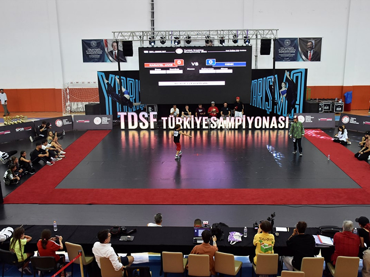 Bodrum'da Breaking Türkiye Şampiyonası Yapıldı