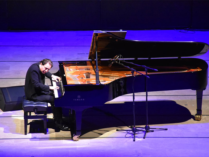 Piyanist ve Besteci Fazıl Say, Marmaris'te Konser Verdi