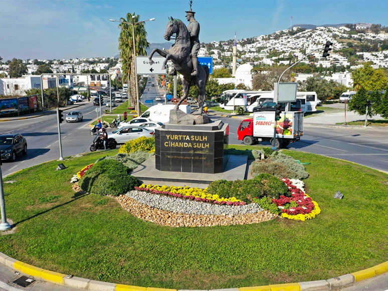 Bodrum’da Mevsimlere Uygun Bitki ve Çiçeklerle Su Tasarrufu Sağlanacak