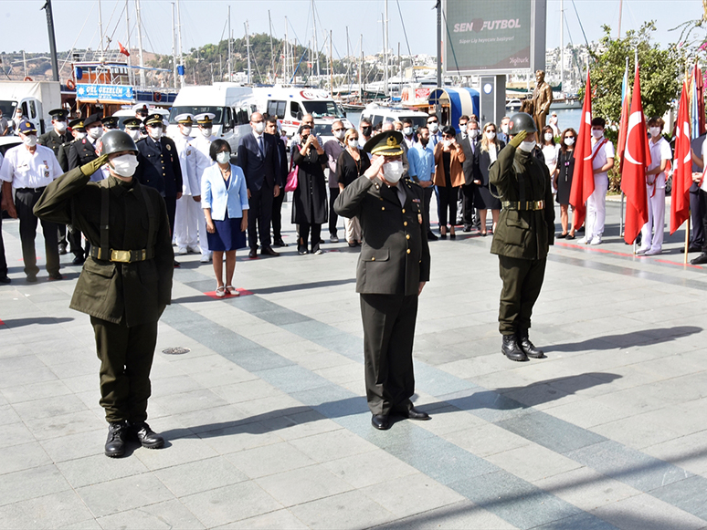 Muğla'da 19 Eylül Gaziler Günü Törenle Kutlandı