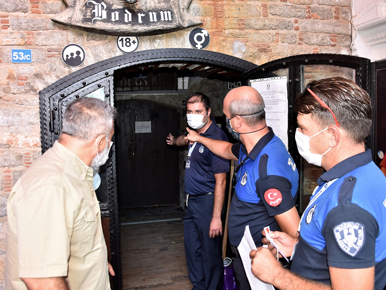 Bodrum’da Tedbirlere Uymayan 11 İşletme Mühürlendi