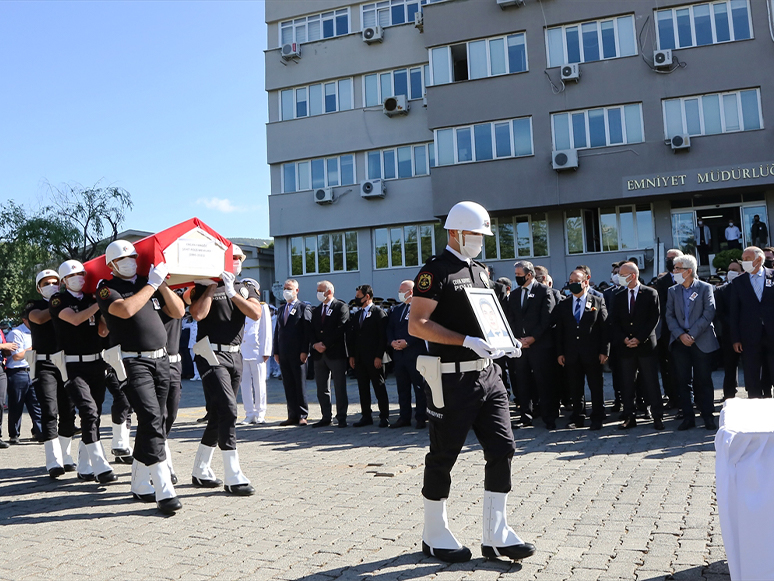 Muğla'da Silahlı Saldırıda Şehit Olan Polis İçin Tören Düzenlendi