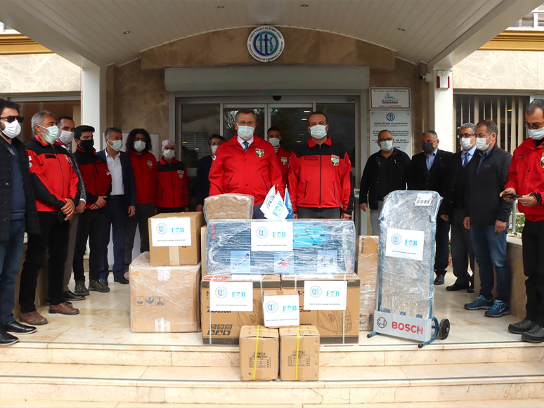 AKUT Fethiye'ye 100 Bin Liralık Ekipman Bağışı Yapıldı