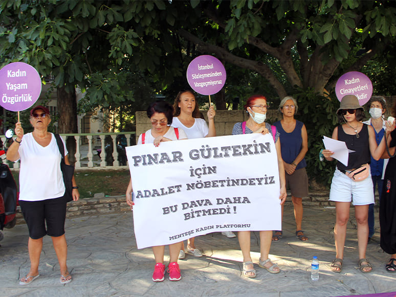Pınar Gültekin Ölümünün İkinci Yılında Muğla'da Anıldı