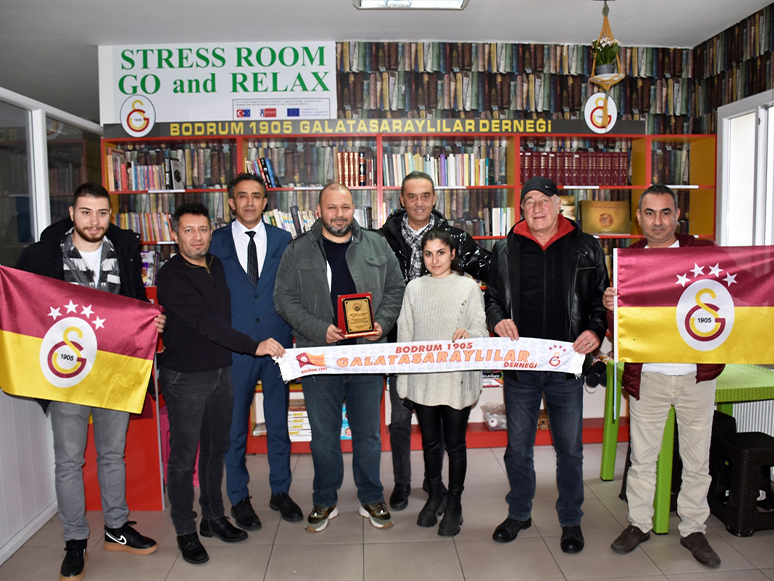 Bodrum 1905 Galatasaraylılar Derneği, Kütüphanesiz Okul Kalmasın Projesine Destek Verdi