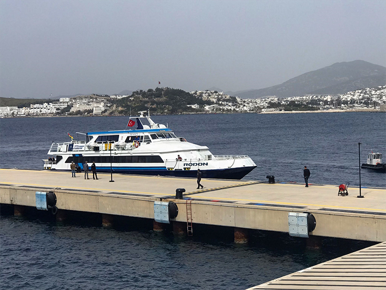 Pandemi Süresince Durdurulan Kos-Bodrum Feribot Seferleri Yeniden Başladı