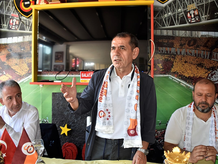 Dursun Özbek, Bodrum 1905 Galatasaraylılar Derneği Üyeleriyle Bir Araya Geldi