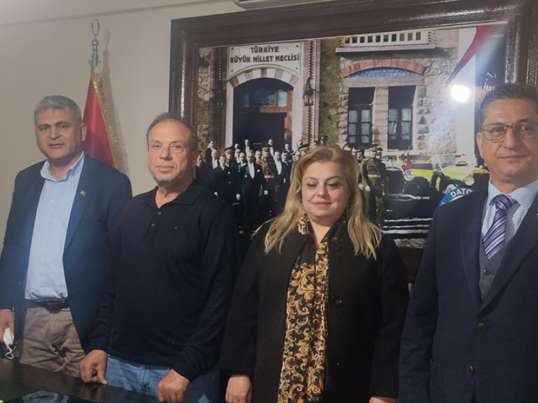 Datça Belediyesi Meclis Üyelerinden Esnaf Odası Başkanı Demirtaş'a Ziyaret