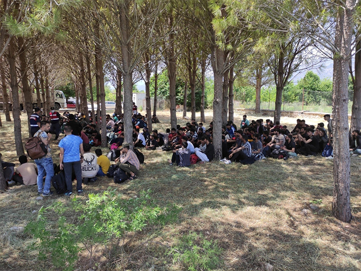 Muğla'da 237 Düzensiz Göçmen Yakalandı