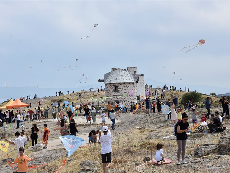 Bodrum'da Uçurtma Festivali Düzenlendi