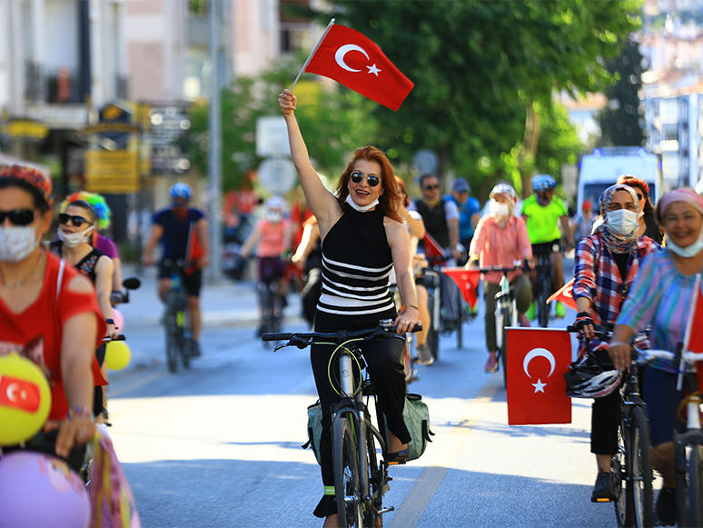 Muğla’da Dünya Bisikletle, Muğla Velespitle Güzel Etkinliği