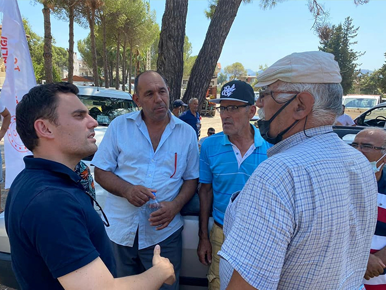 Marmaris'te Arıcıların Yaraları Sarılıyor