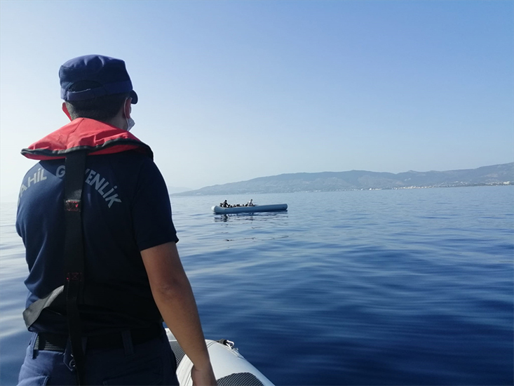 Muğla Açıklarında 11 Düzensiz Göçmen Kurtarıldı