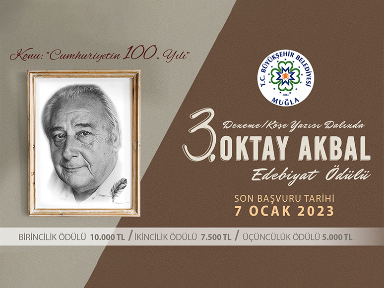 Oktay Akbal Edebiyat Ödülü 7 Ocak’ta Sona Eriyor 