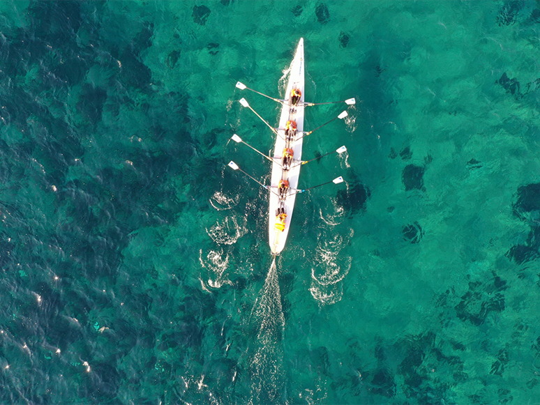 Bodrum'da Masters Regatta Kürek Yarışları 