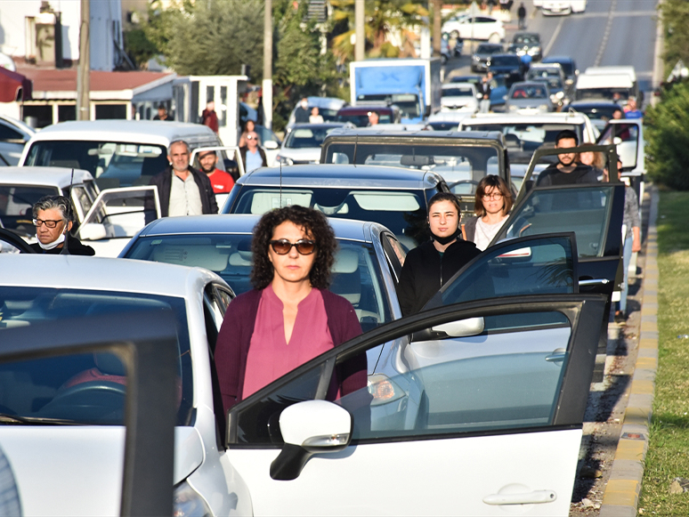 Muğla’da Ata’ya Saygı Duruşu 