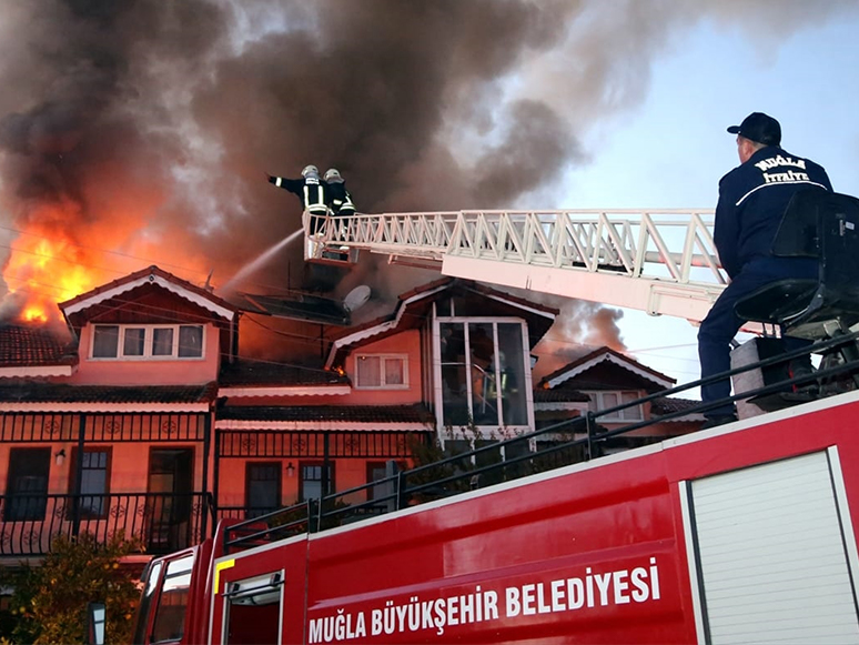 Muğla İtfaiyesi Geçen Yıl 3 Bin 772 Olaya Müdahale Etti