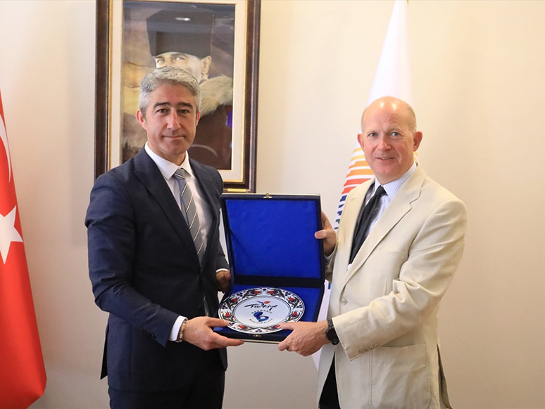 İngiltere'nin Ankara Büyükelçisi Dominick Chilcott Muğla'ya Geldi
