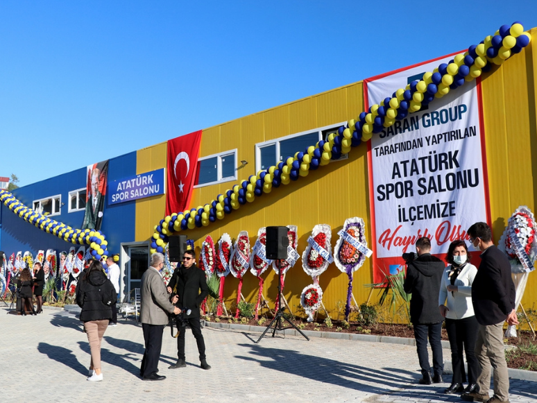 Muğla'da Yaptırılan Atatürk Spor Salonu Hizmete Açıldı