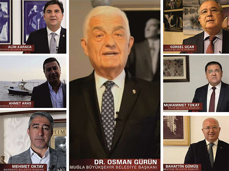 Belediye Başkanlarından Klipli Muğla'ya İkamet Çağrısı