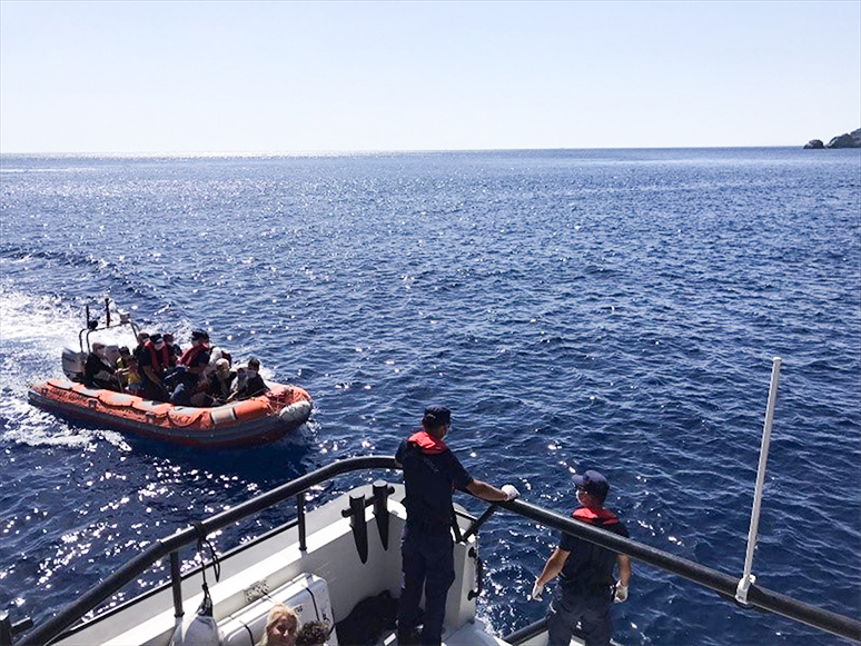 Muğla’da Mahsur Kalan 35 Sığınmacı Kurtarıldı