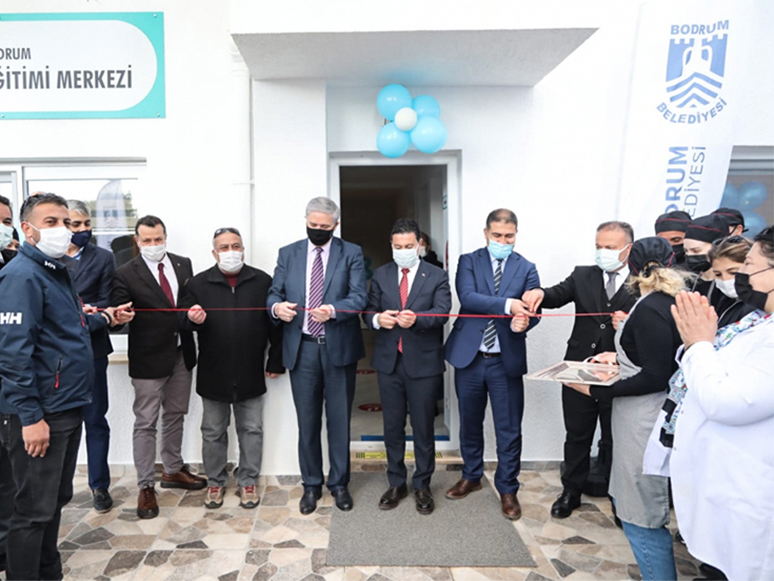 Bodrum Halk Eğitim Merkezi Yeni Hizmet Binası Açıldı