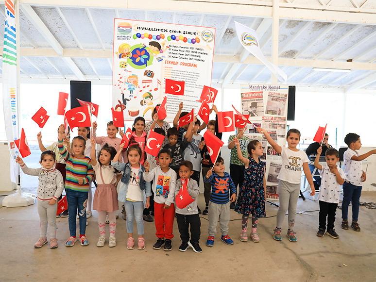 Yangından Etkilenen Çocuklar Gönüllerince Eğlendi 