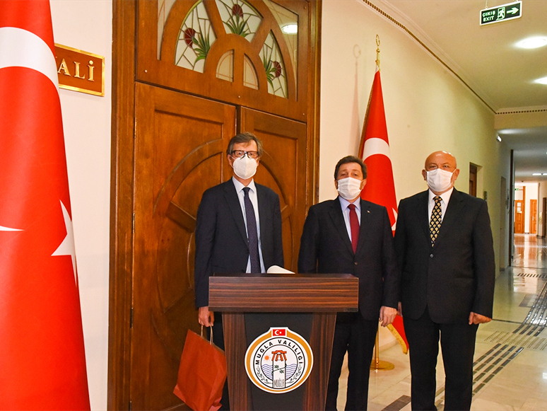 Avusturya Ankara Büyükelçisi Wimmer Muğla’da