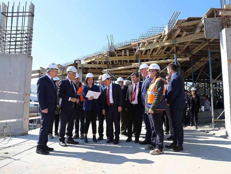 Turgutreis Yaşam Merkezi’nde Çalışmalar Yüzde 50 Tamamlandı