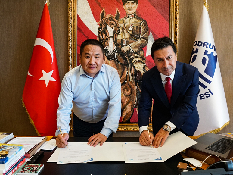 Bodrum ile Moğolistan Arasında İyi Niyet Protokolü İmzalandı
