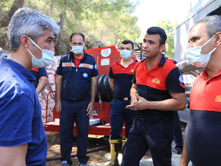 Marmaris’te Yanan Ormanlık Alan Yeniden Ağaçlandırılacak