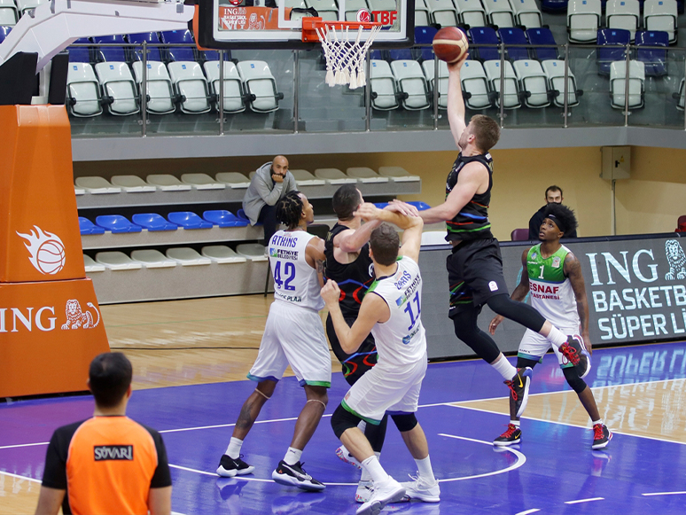 Lokman Hekim Fethiye Belediye, Aliağa Petkimspor’u 75-74 Yendi