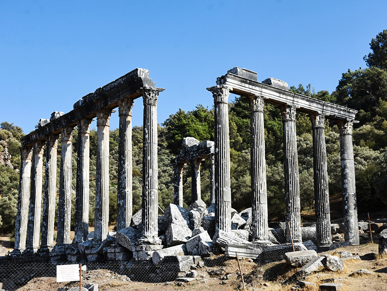 Zeus Tapınağı Yeni Sütunlarıyla Eski İhtişamına Kavuşacak