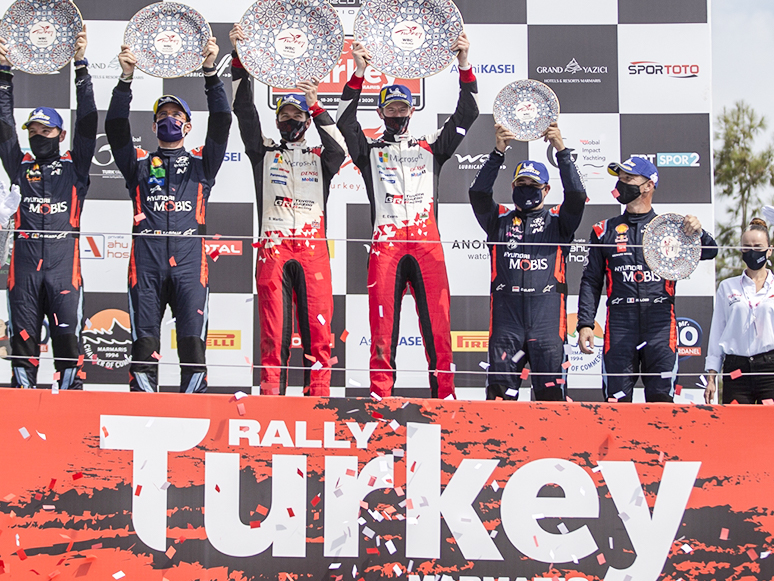 Türkiye Rallisi’nin Galibi Elfyn Evans Oldu